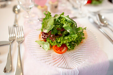 Leckerer grüner Salat