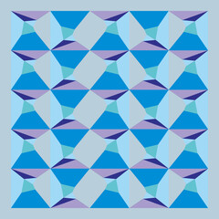 Vector geometric abstract flat aesthetic ornament for decoration, wall hanging,interior element, wrapping paper, textile