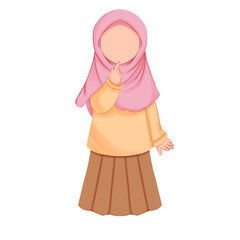 girl wearing hijab