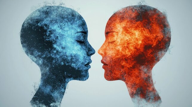 A debate where strong opinions impinge on each other, creating a lively exchange of ideas