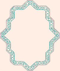 Eslimi Tazhib Iranian Art Design. Calligraphy Tazhib is a beautiful art used to decorate and embellish the margins of books and printed artworks.