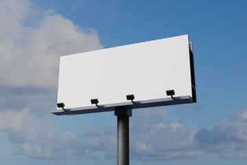 Realistic Billboard Mockup for Showcasing Your Design to Clients