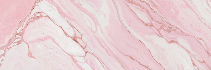 Soft rose pink marble background, copy space