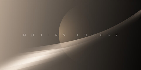 Glowing abstract bronze background with sweeping curves and radiant light effects. A refined and modern design perfect for luxury branding, digital presentations, elegant invitations, and visual art.