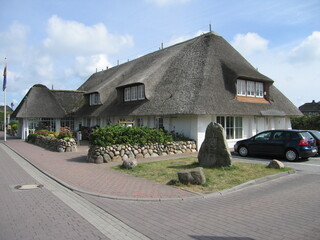 Dorf auf der Insel Sylt