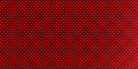 Red diagonal geometric shape with halftone. Modern fiber textured, vector eps 10