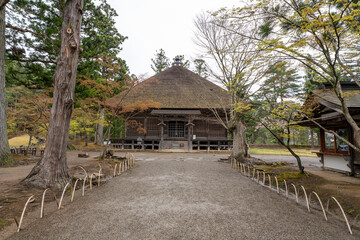 世界遺産 平泉 毛越寺 常行堂　岩手県平泉町