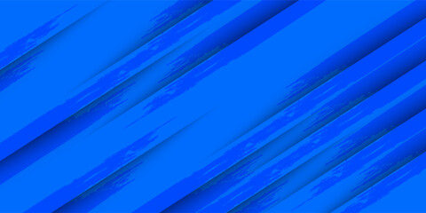 Fototapeta premium Abstract blue diagonal geometric with line modern technology background.