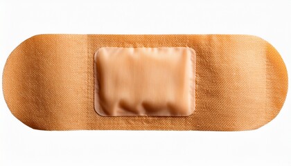 Obraz premium beige sticking plaster isolated