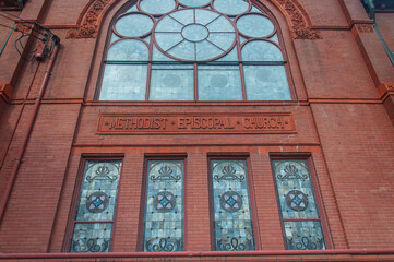 first methodist church corning new york stained glass windows