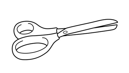 A Simple but Eye-Catching Hand-Drawn Black and White Sketch