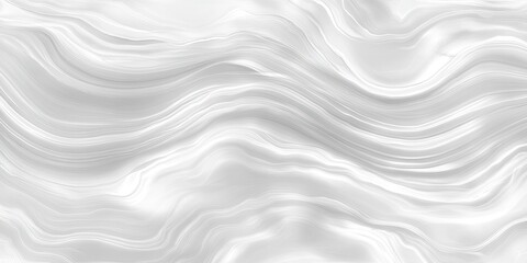Naklejka premium Abstract white marble-like flowing waves