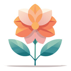 Flower Hand Draw by Kid Cute lovely