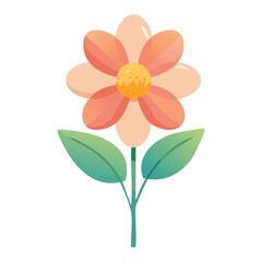 Flower Hand Draw by Kid Cute lovely