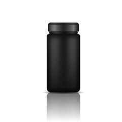 Fitness whey png. Body gainer product mockup with jar, box, and canister. Vector template for supplement packaging, protein powder advertising, or athletic health nutrition display.

