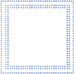 Fototapeta premium ブルーのギンガムチェック枠のフレーム Adobe Illustrator Artwork