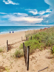 A beautiful beach in the Outer Banks of North Carolina