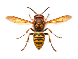 Fototapeta premium hornet animal png flying insect png aggressive hornet close-up png yellow jacket wasp png stinging insect png wild hornet species png transparent background image