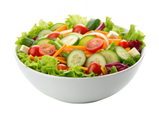 house salad png fresh mixed greens png restaurant garden salad png lettuce tomato cucumber salad png healthy light meal png vegetarian starter png transparent background image