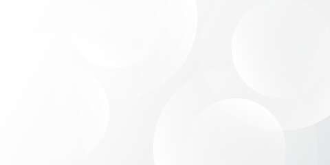 Abstract lines grey background with dynamic circle simple modern art design