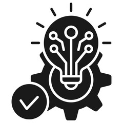 Innovation Glyph Icon