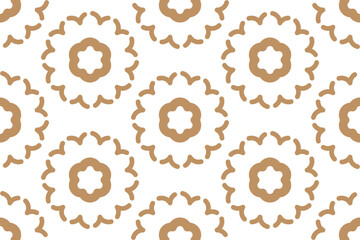 seamless pattern with flowers