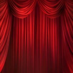 Elegant red curtain stage backdrop opera theater design ideas dramatic ambiance photography inspiration guide
