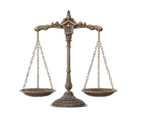 Elegant antique balance scale for decorative or functional use