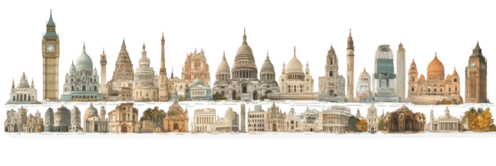 European City Skyline Panorama