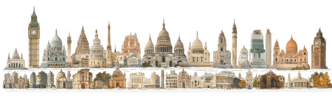 European City Skyline Panorama