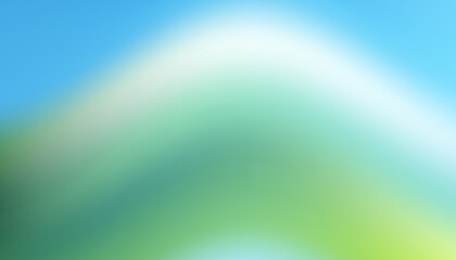 Abstract blurred background of sky and grass gradient