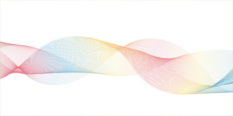	
abstract blue redwave line on the white background image unique pattern graphics element modern summer creative gradient effect on the line vector illustration futuristic technological canvas templa