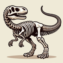 tyrannosaurus rex skeleton