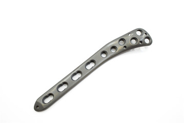Surgical implant for tibial plateau fixation, designed for stability and support