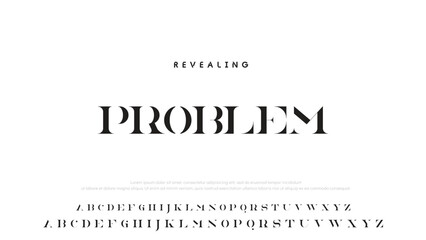 Minimal luxury font alphabet logo. Typography beauty fashion elegant minimalist serif italic fonts decorative wedding vintage retro logos. vector illustration