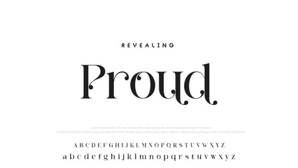 Minimal luxury font alphabet logo. Typography beauty fashion elegant minimalist serif italic fonts decorative wedding vintage retro logos. vector illustration