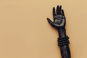Premium Quality Visual of Flat Lay Black Lives Matter Concept