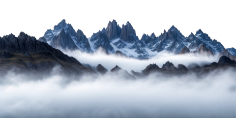 A Patagonia of Jagged Mountains and Early Morning Fog