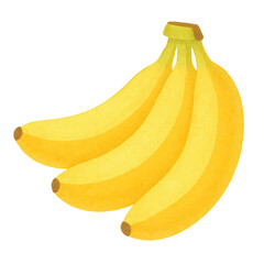 bananas isolated on white background