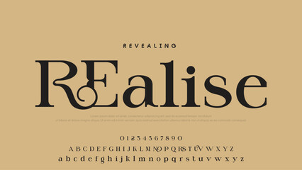 Minimal luxury font alphabet logo. Typography beauty fashion elegant minimalist serif italic fonts decorative wedding vintage retro logos. vector illustration