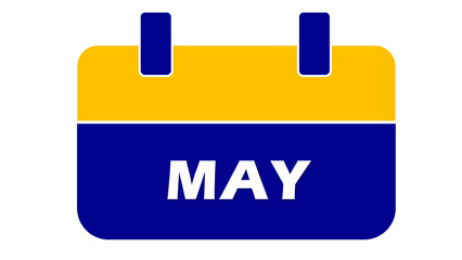 yellow calendar icon may