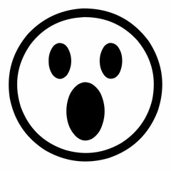 Round happy cartoon dog cat yin yang button icon design concept vector illustration