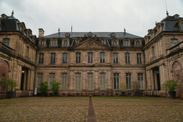 Fototapeta premium Rohan Palace courtyard, STRASBOURG, FRANCE 