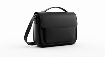 black bag isolated on white background