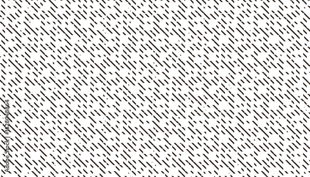 Poster black and white abstract diagonal dash line pattern for modern design element. vector format illustr