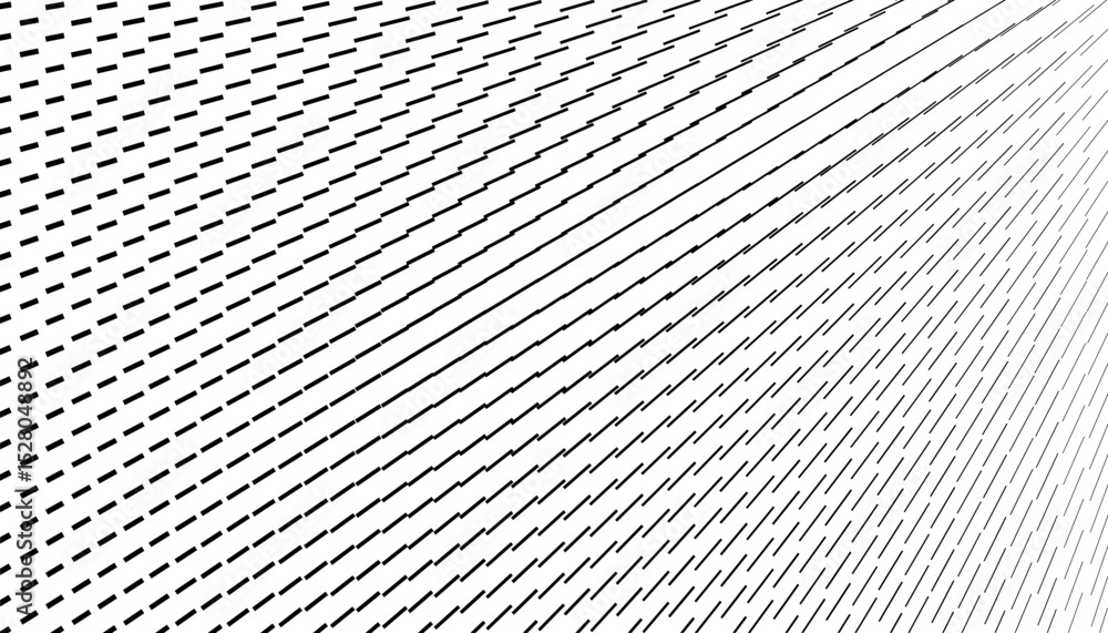 Poster black and white abstract transition pattern with diagonal lines for sporty background and graphic re