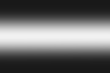 Dark gradient blur horizontal shadow overlay effect with transparent center on transparent background