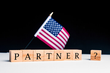 United States Concept Block Letters