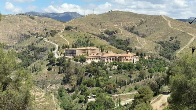 Granada, Spain - Abadia del Sacromonte, Granada - the abbey of Sacromonte, religious compley and home to monks