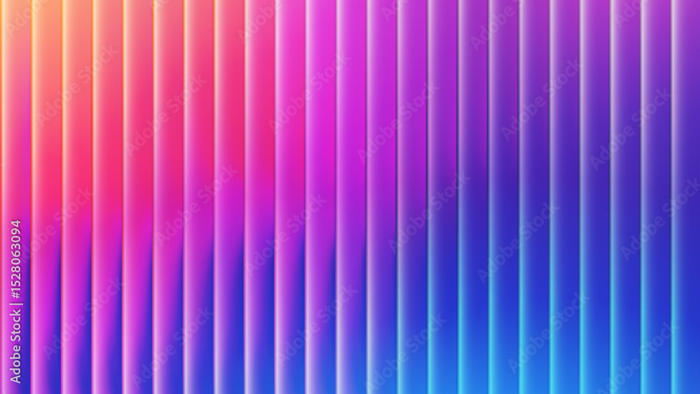 Poster gradient background abstract glass neon fractal blur pattern. blue aura glossy mesh hologram effect 